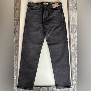 Madewell Men's Charcoal Relaxed Taper Jeans NWT